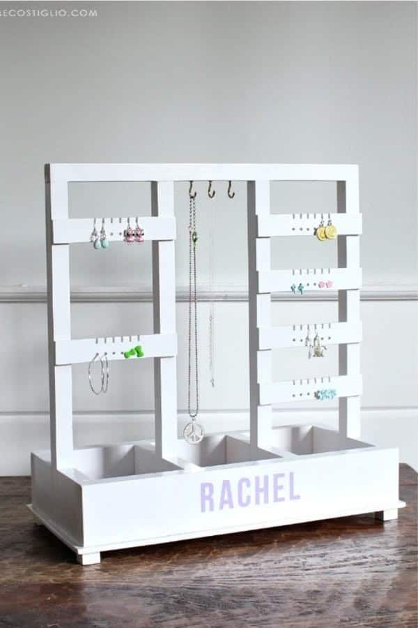 DIY Jewelry Holder Craft Project