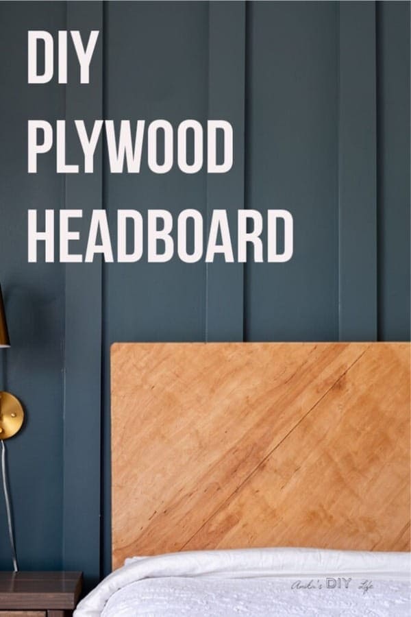 DIY Plywood Headboard