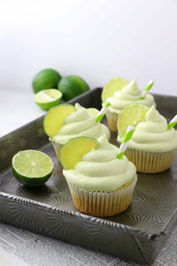 VEGAN MARGARITA CUPCAKES