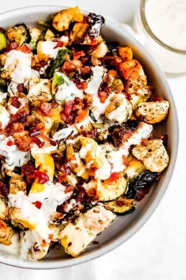 WHOLE30 CHICKEN BACON RANCH BOWL