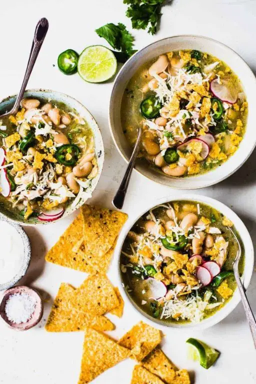 15 Bean Soup with Jalapeños and Lime