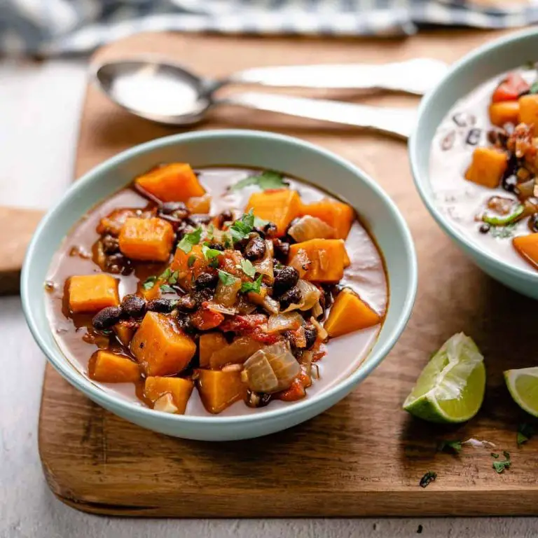 16 Bean Soup with Sweet Potatoes