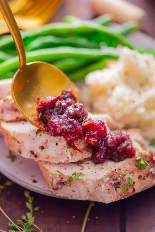 3-Ingredient Cranberry Turkey Breast
