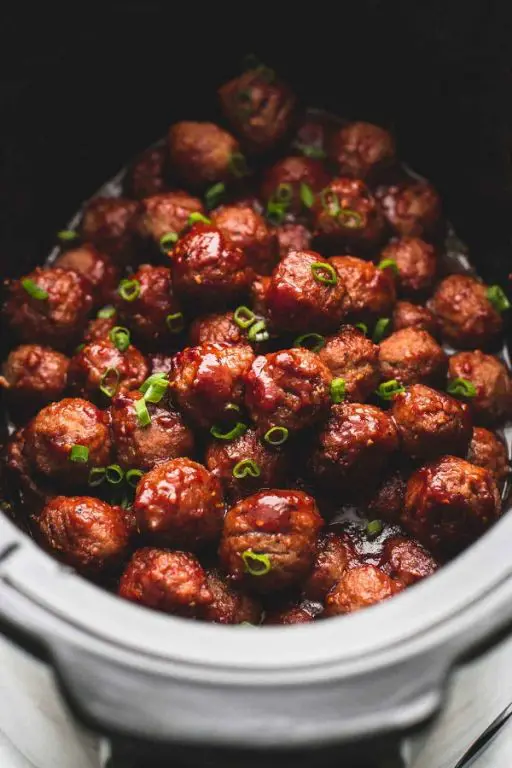 3-Ingredient Slow Cooker Meatballs