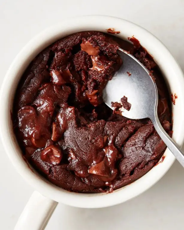 5-Minute Microwave Mug Brownie