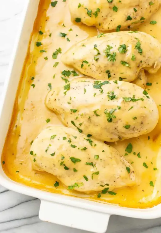 7-Ingredient Honey Mustard Chicken Bake