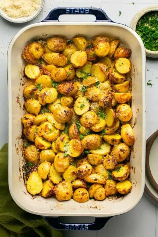 A1 Garlic Parmesan Potatoes