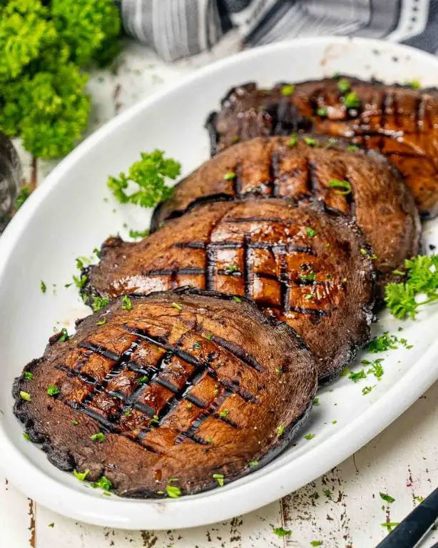 A1 Grilled Portobello Mushrooms