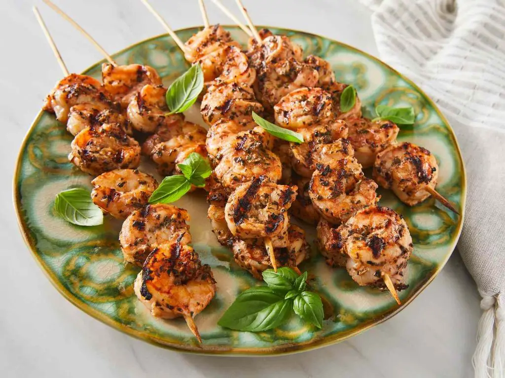 A1 Marinated Grilled Shrimp
