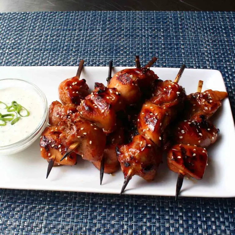 A1 Teriyaki Chicken Skewers
