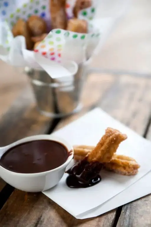 Abuelita Chocolate Churros with Dipping Sauce