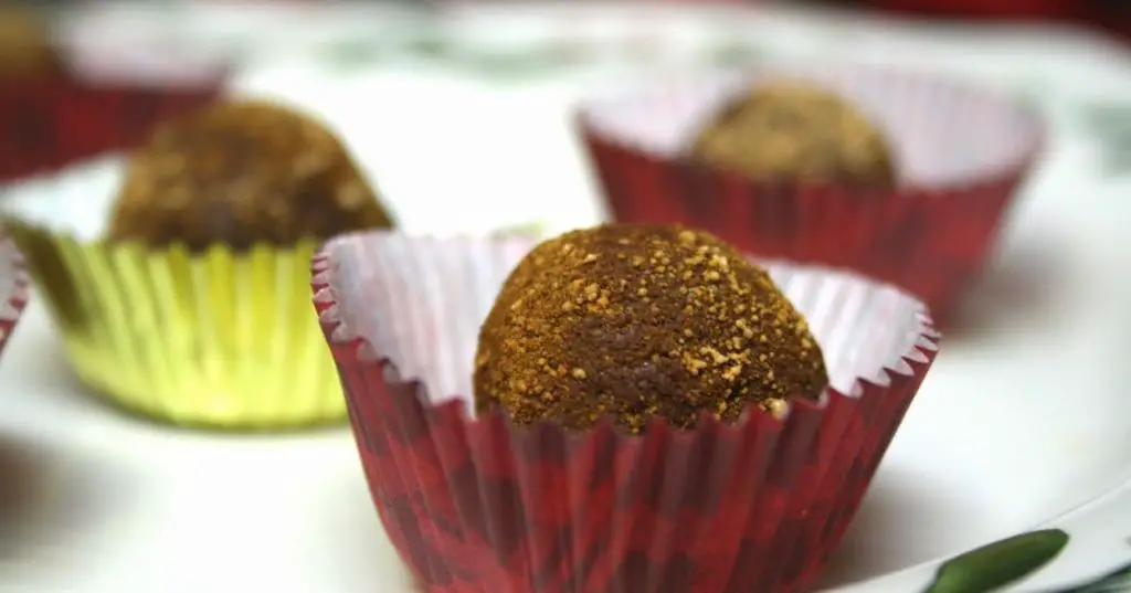 Abuelita Chocolate Truffles with Cocoa Powder Coating