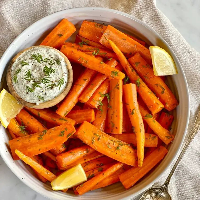Air Fryer Herb Roasted Carrots