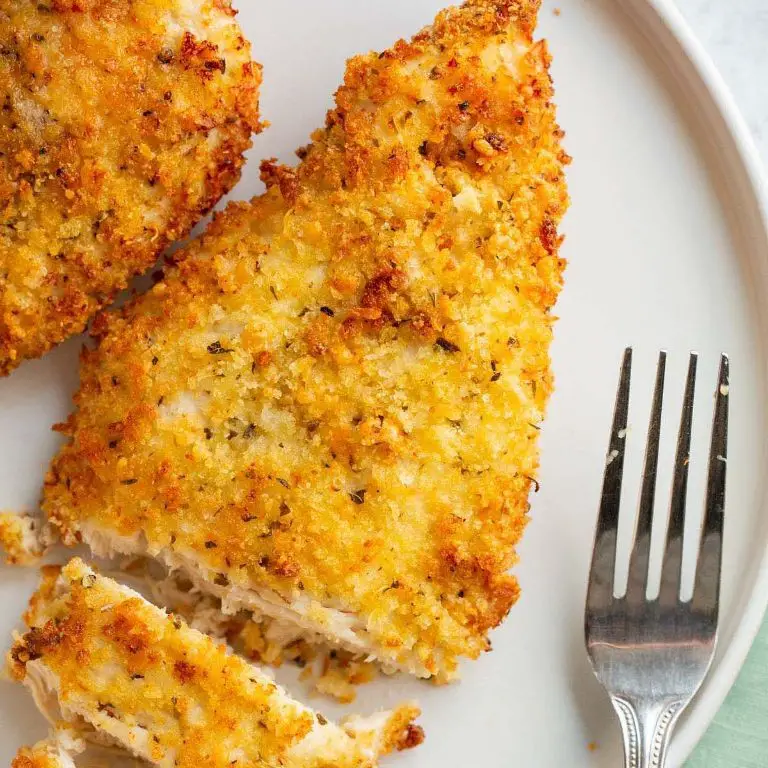 Air Fryer Parmesan Crusted Chicken