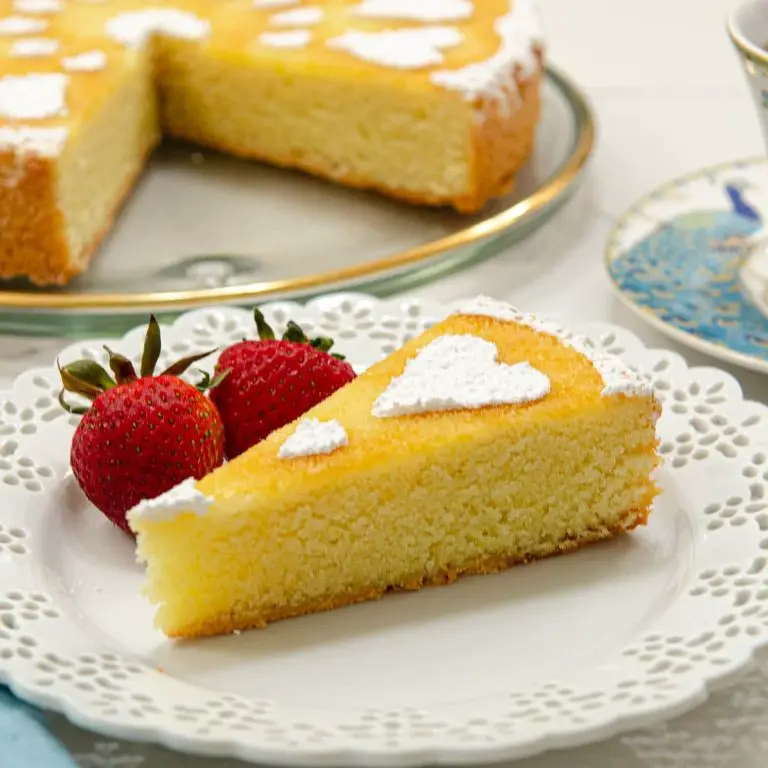 Almond Paste and Orange Cake