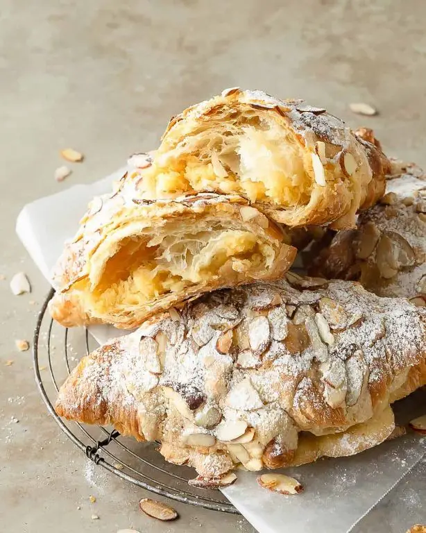 Almond Paste-Filled Croissants