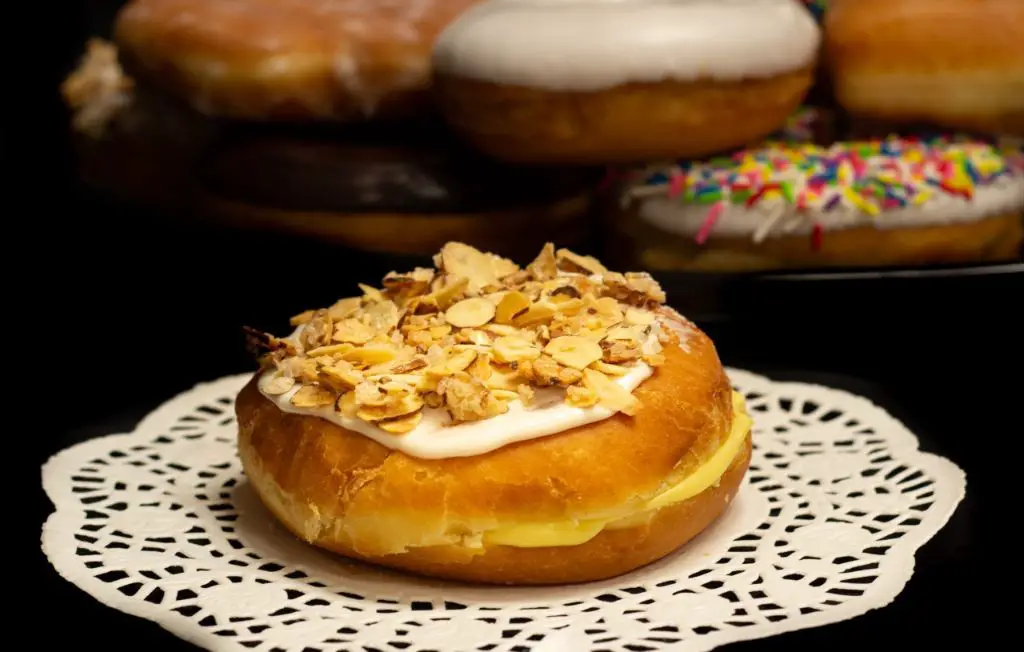 Almond Paste-Filled Donuts