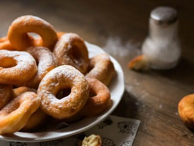 Angel Food Cake Mix and Cinnamon Sugar Donuts