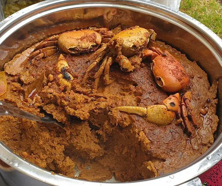 Aprapransa with Palm Nut Soup