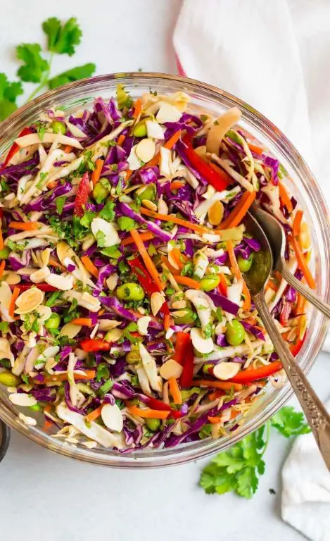 Asian-Inspired Cabbage Salad