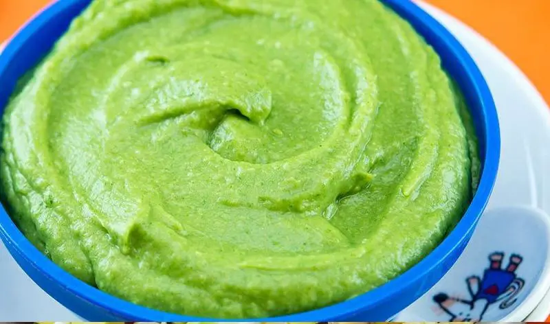 Avocado and Spinach Puree