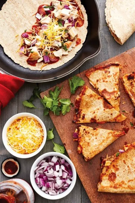 BBQ Chicken Quesadillas