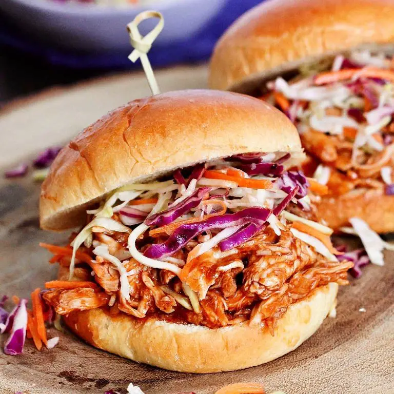 BBQ Pulled Chicken Sandwiches