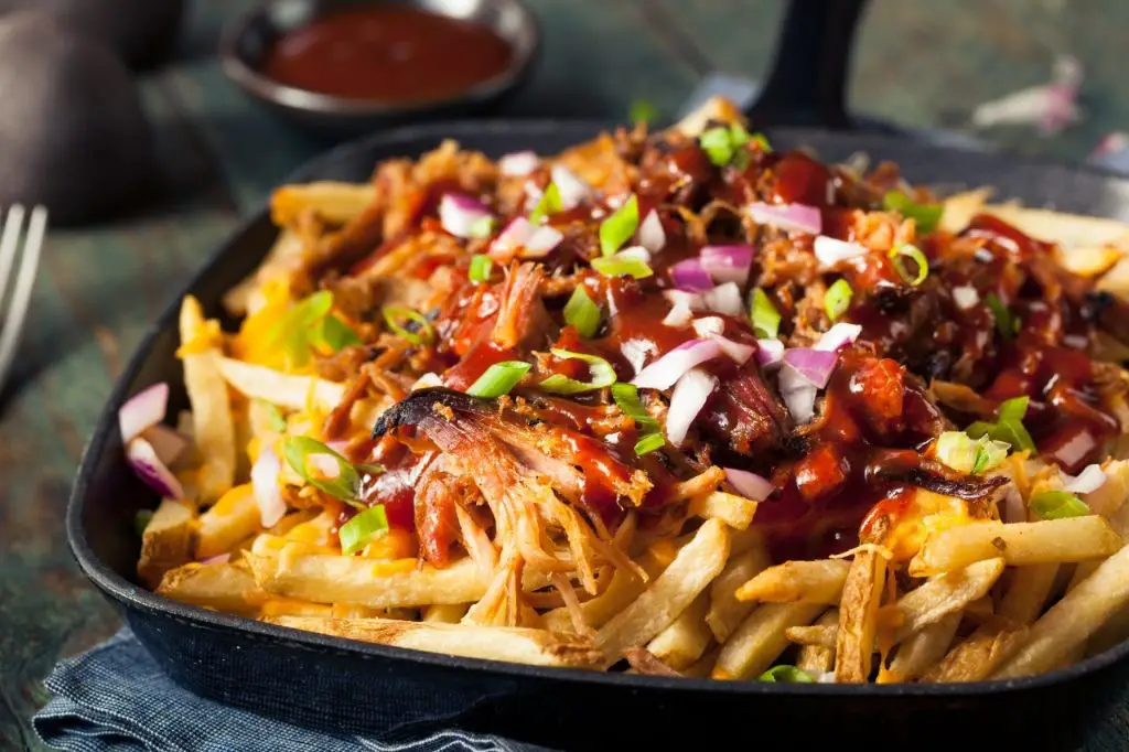 BBQ Pulled Pork Pommes Frites