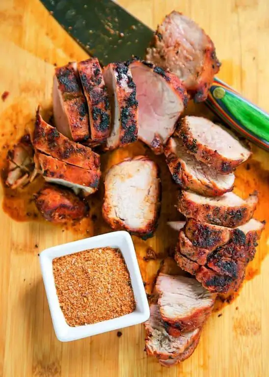BBQ Rubbed Pork Tenderloin