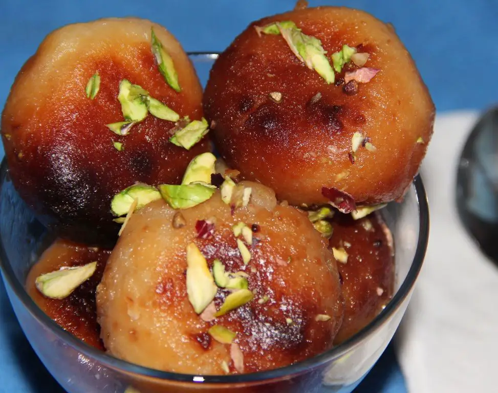 Baked Gulab Jamun