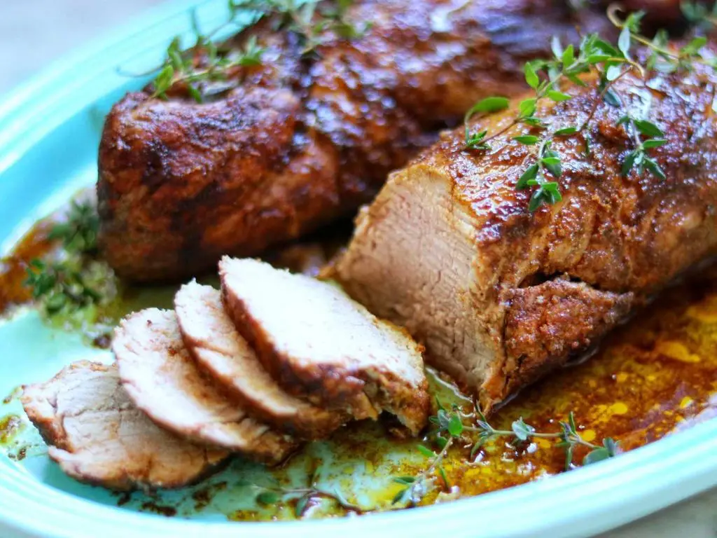 Balsamic Glazed Pork Tenderloin