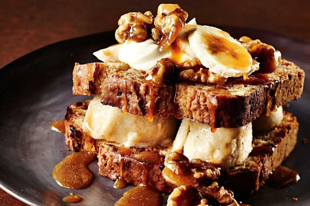 Banana Bread Ice Cream Sandwich