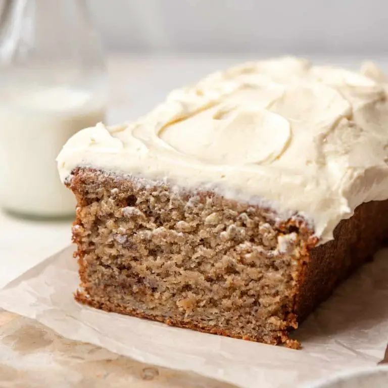 Banana Bread with Cream Cheese Frosting