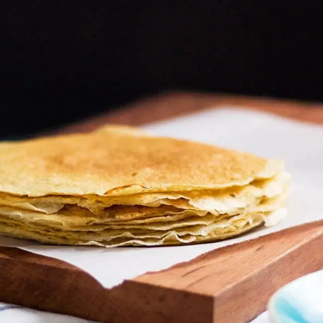 Barley Flour Crepes