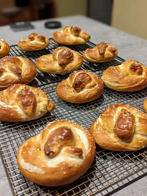 Barley Flour Pretzels
