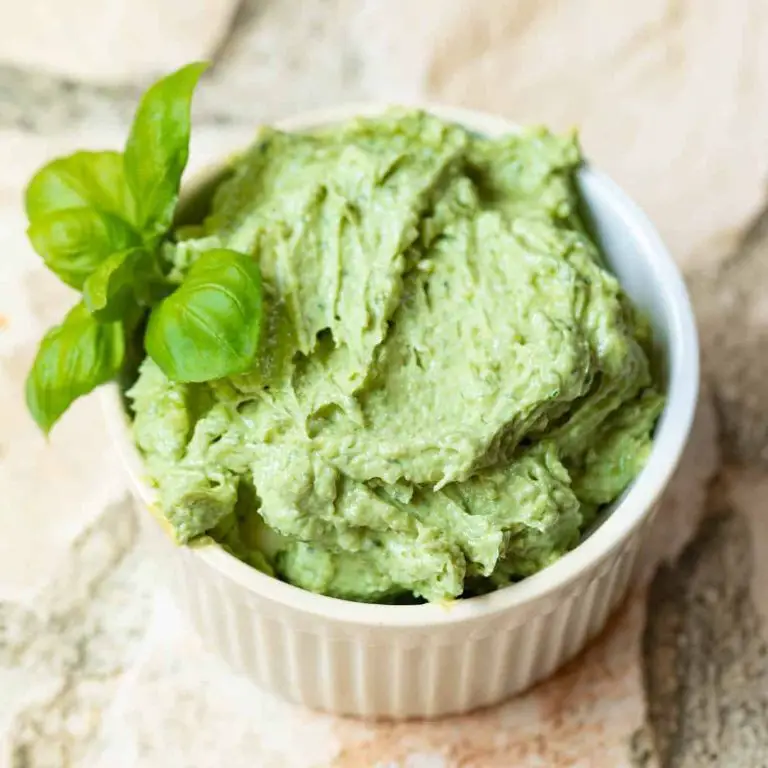 Basil Pesto Infused Butter