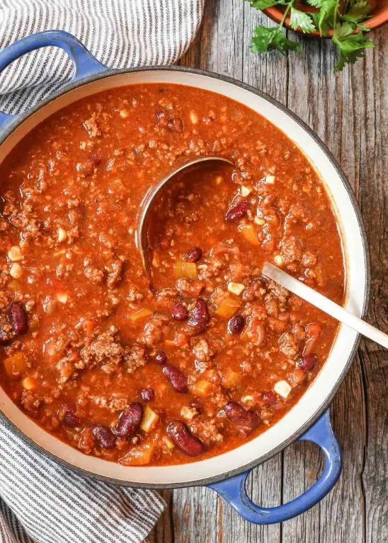 Beef Chili with Beans