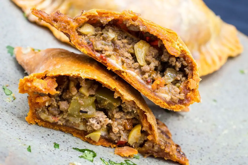 Beef Empanadas with Green Olives and Capers
