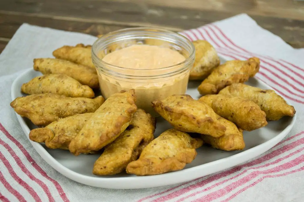 Beef Empanadas with Roasted Garlic Aioli