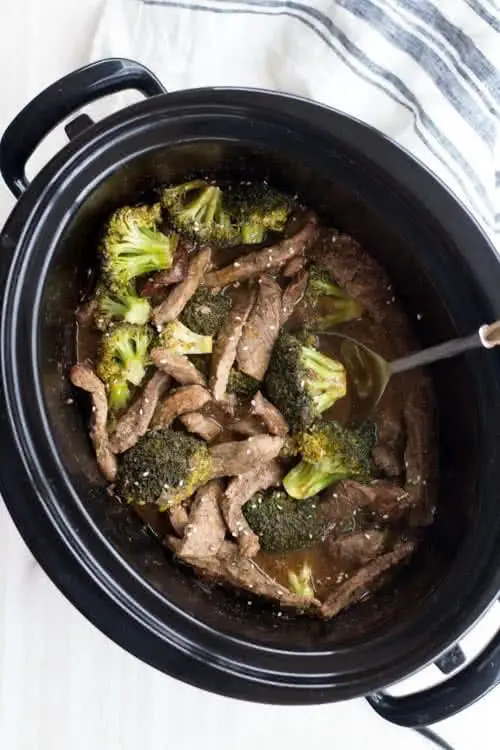 Beef and Broccoli Freezer Crockpot Meal