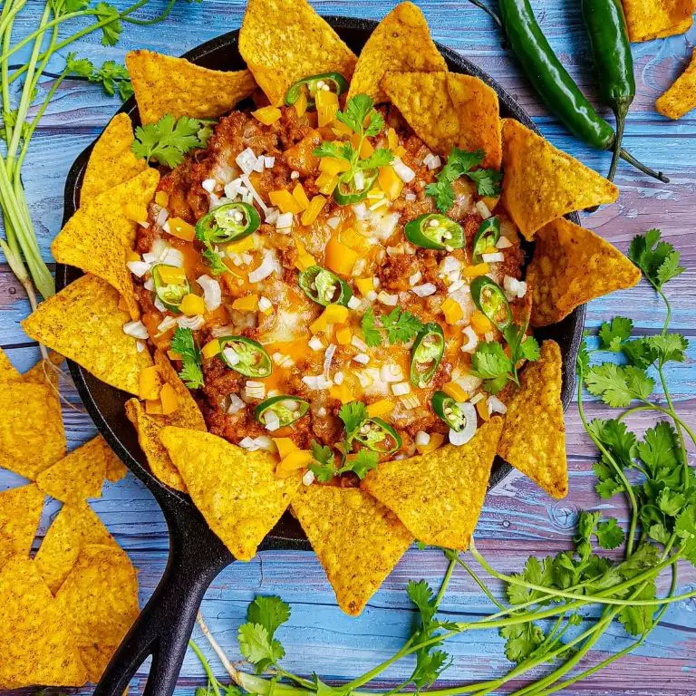 Beef and Cheese Nachos