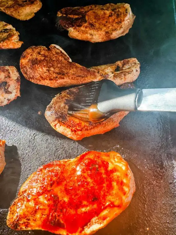 Blackstone Griddle BBQ Chicken