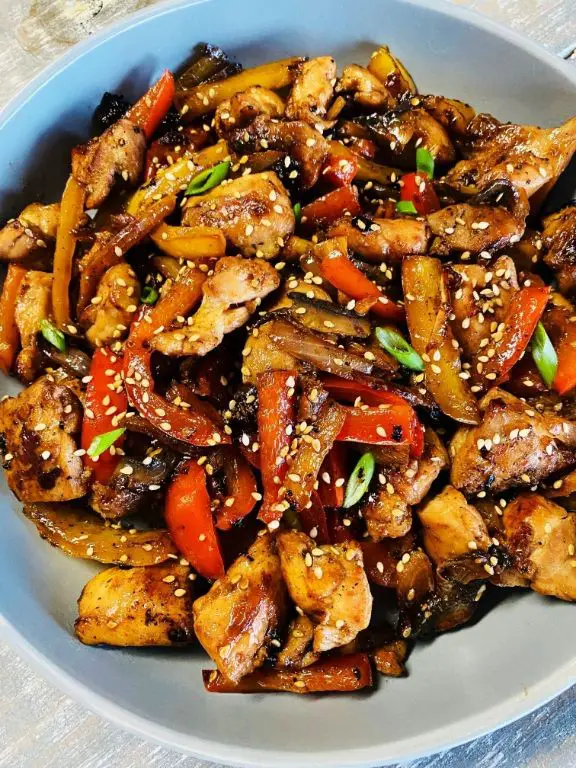Blackstone Teriyaki Chicken Stir-Fry