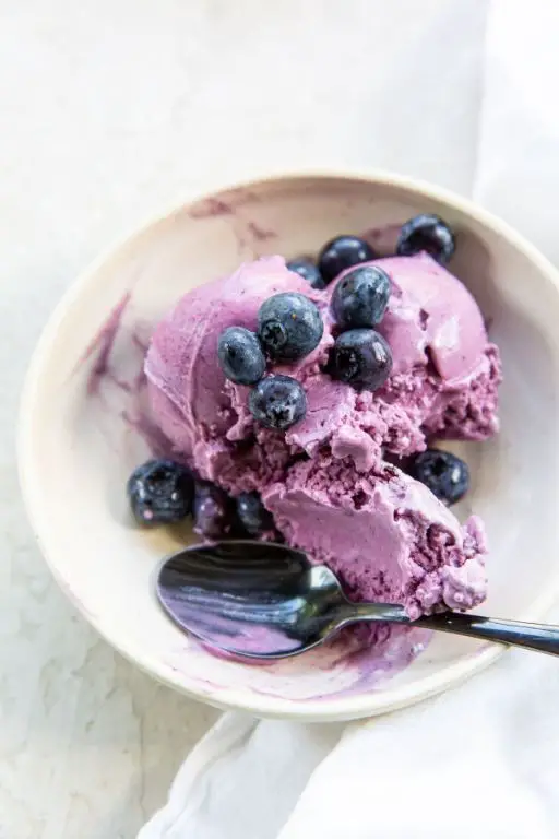 Blueberry Cheesecake Ice Cream