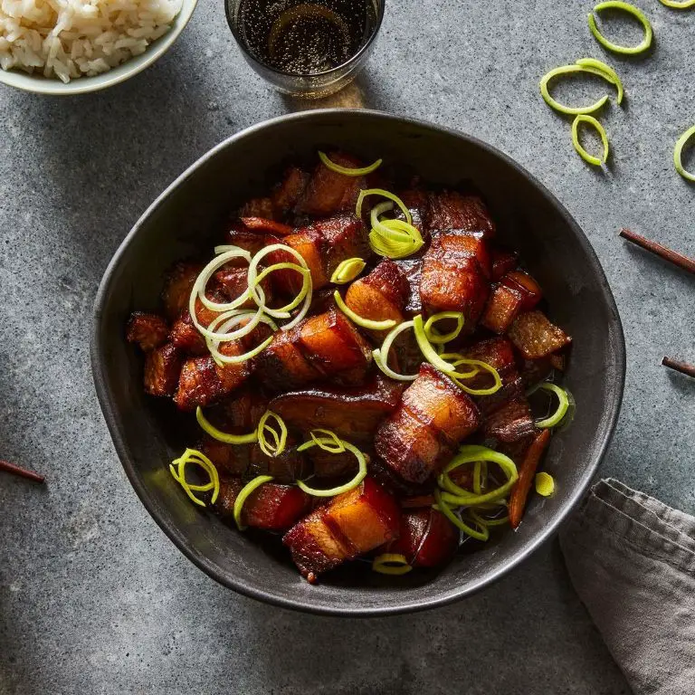 Braised Pork Belly with Soy Sauce