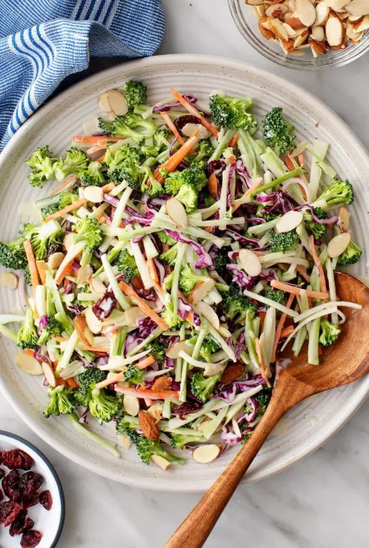 Broccoli and Carrot Slaw