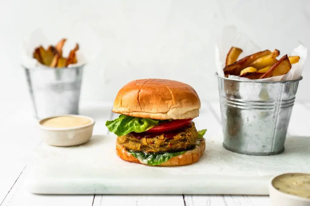 Broccoli and Carrot Veggie Burgers