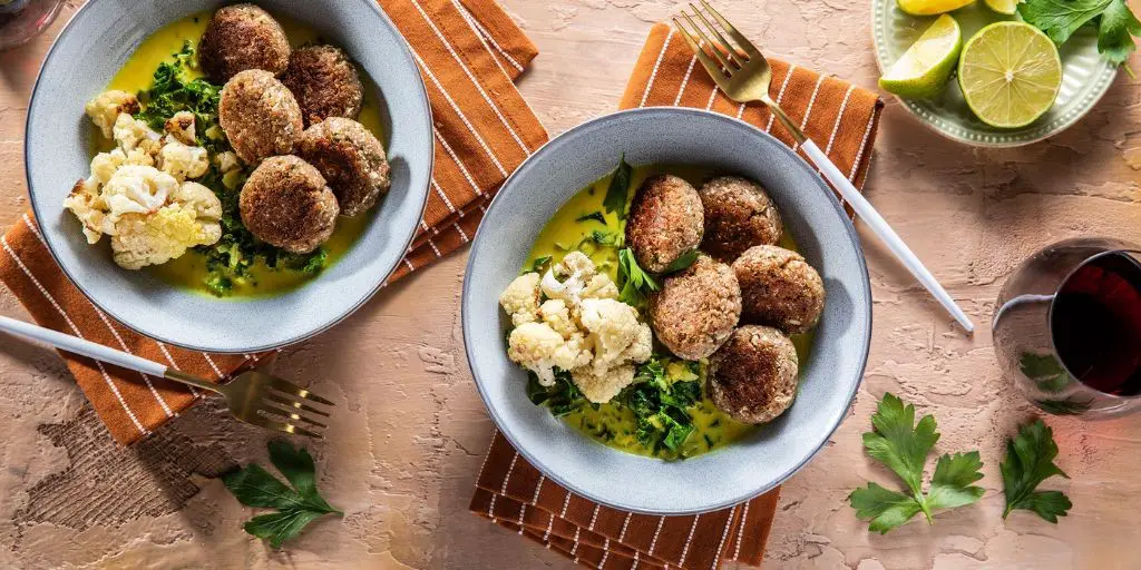 Broccoli and Quinoa Koftas