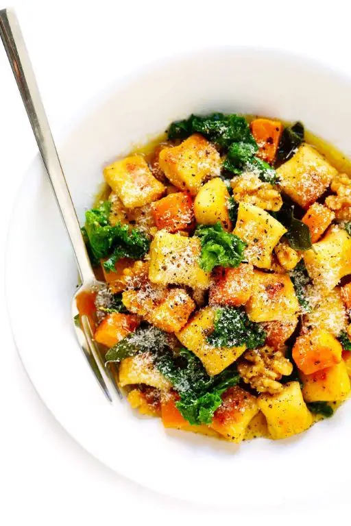 Butternut Squash Gnocchi with Brown Butter Sauce