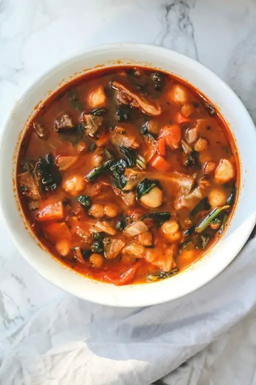Cabbage and Chickpea Stew